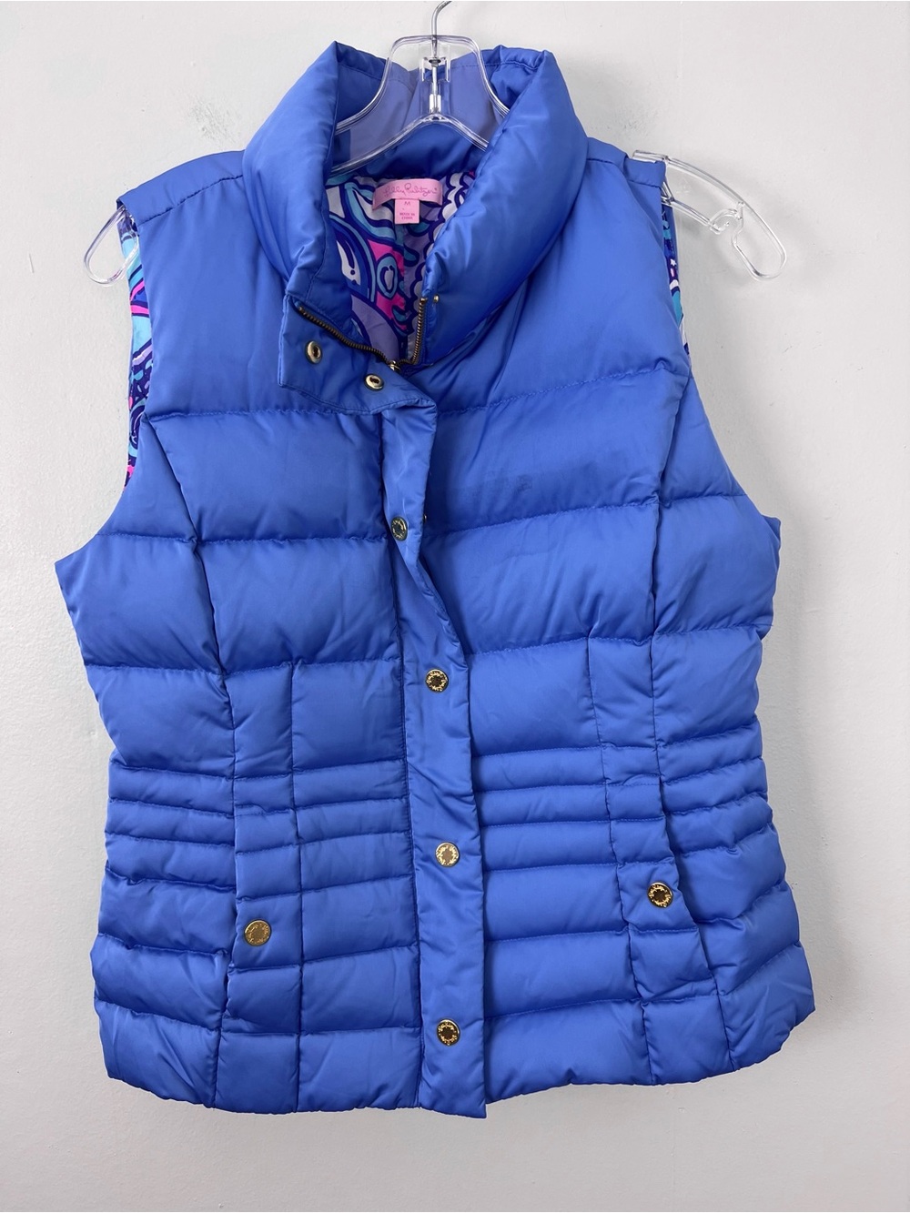 Lilly Pulitzer Down Feather Puffer Vest